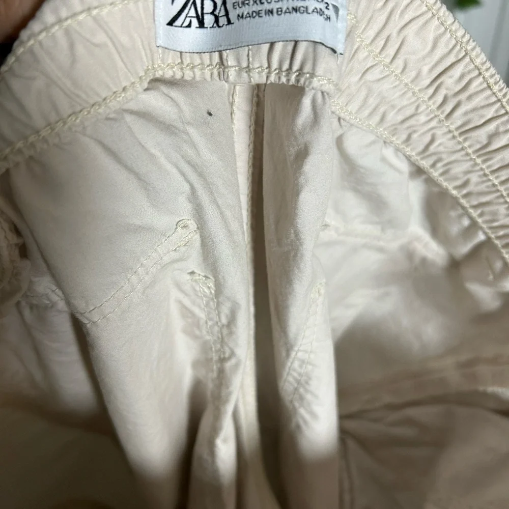 Zara Soft Cream Pants